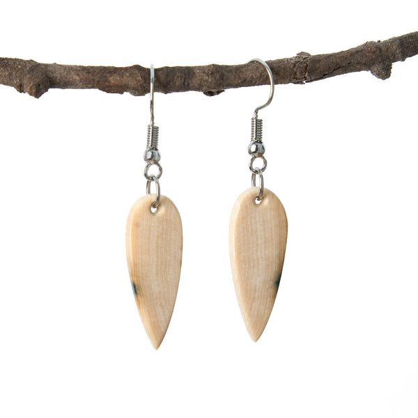 Mammoth ivory earrings