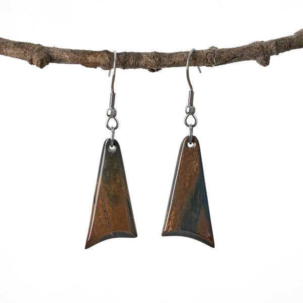 Mammoth ivory earrings