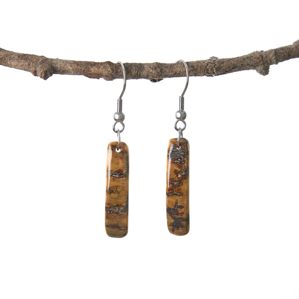 Mammoth ivory earrings