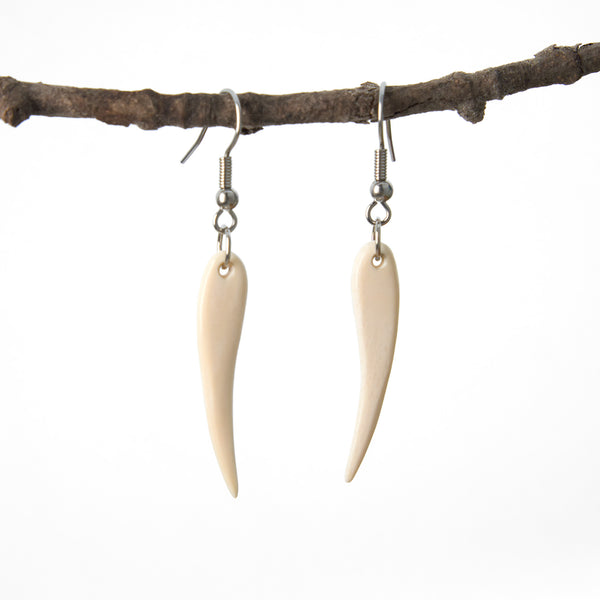 Mammoth ivory earrings