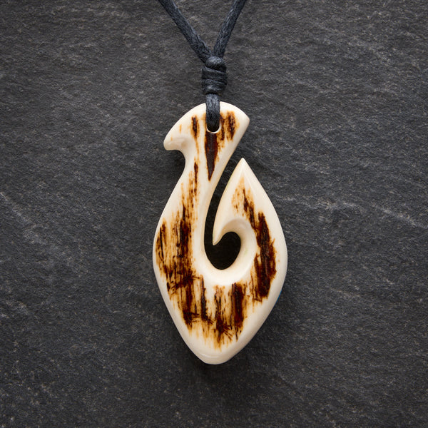 Mammoth ivory pendant «Fish hook»