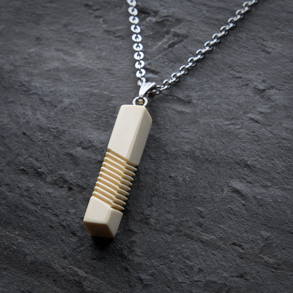 Mammoth ivory pendant «monolith»