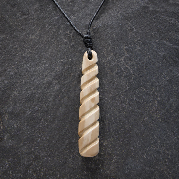 Mammoth ivory pendant «Spiral»