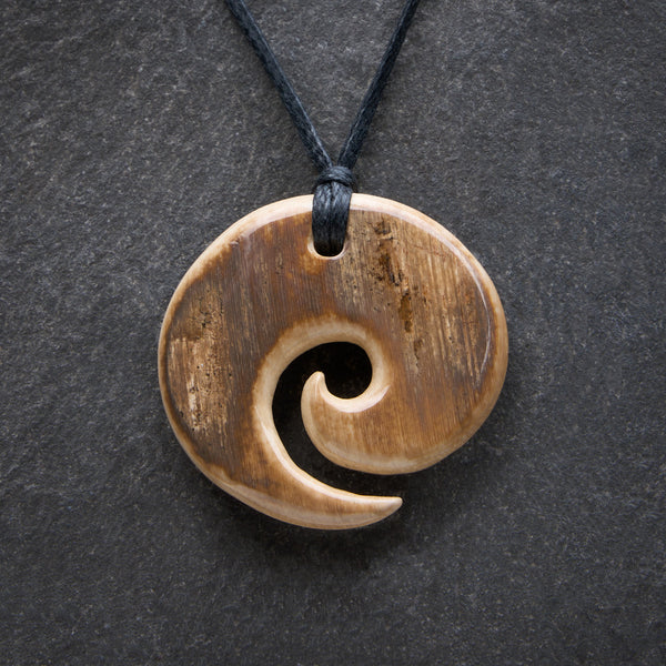 Mammoth ivory pendant “Spiral»